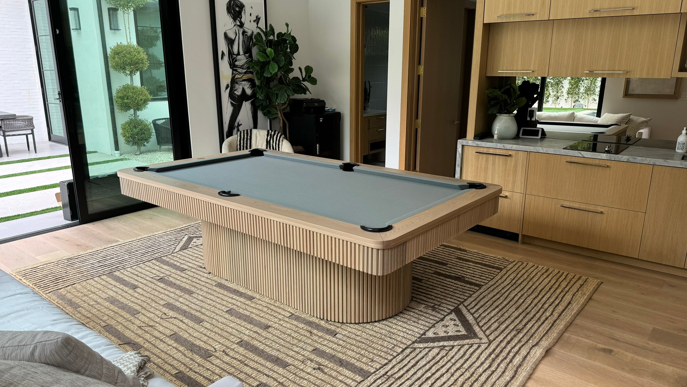 Modern Pool Table - High end Custom Made in USA