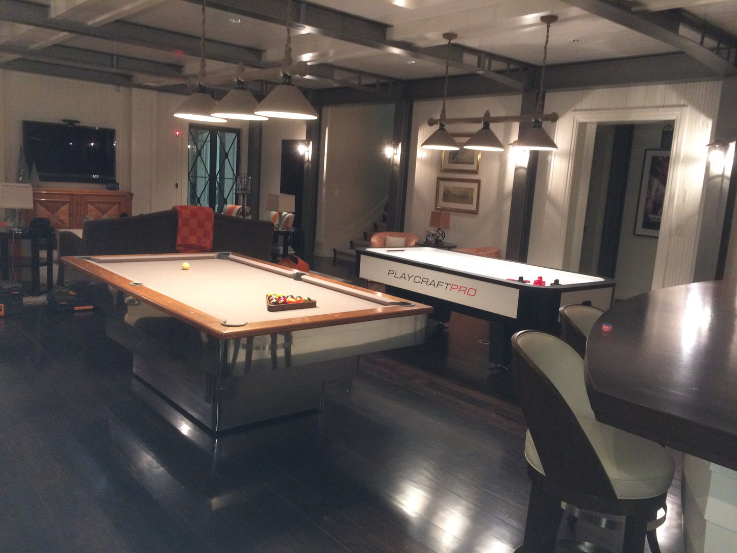 Challenger Modern Pool Table