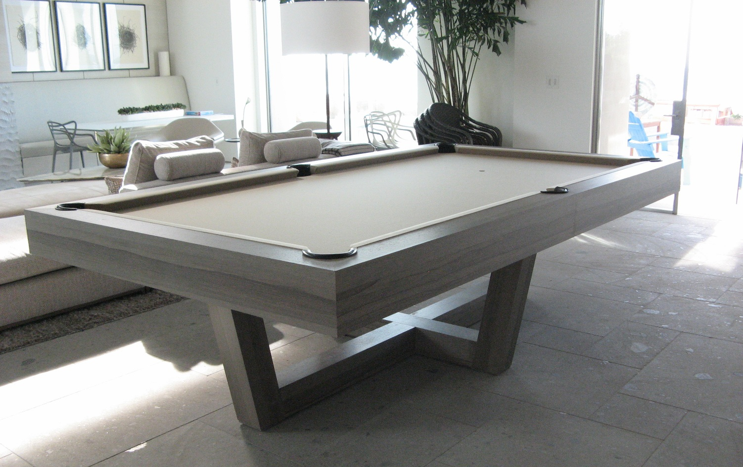 Cross Modern Pool Table