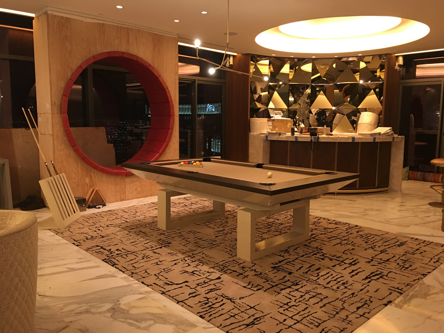 Evolution Modern Pool Table