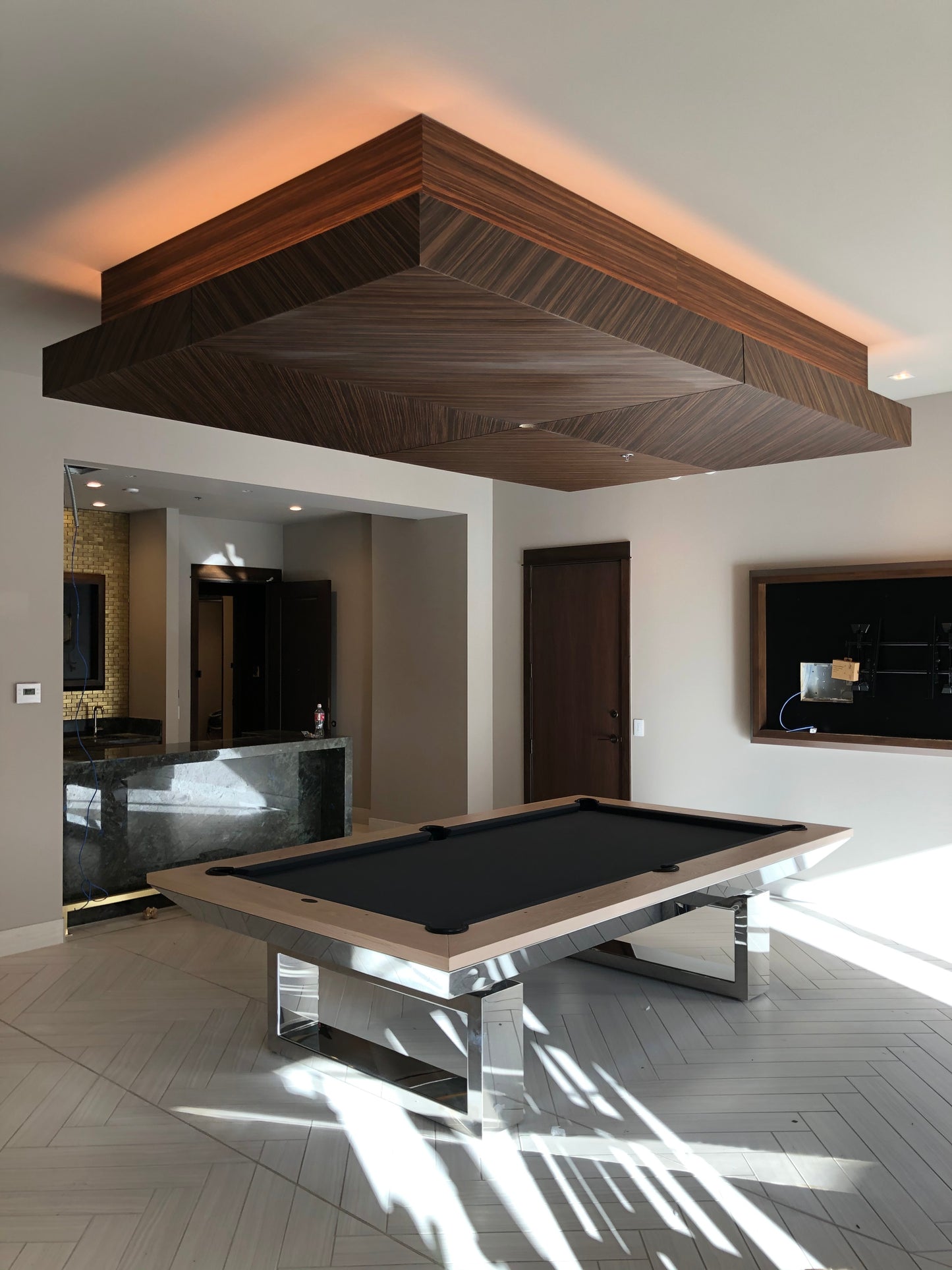 Evolution Modern Pool Table