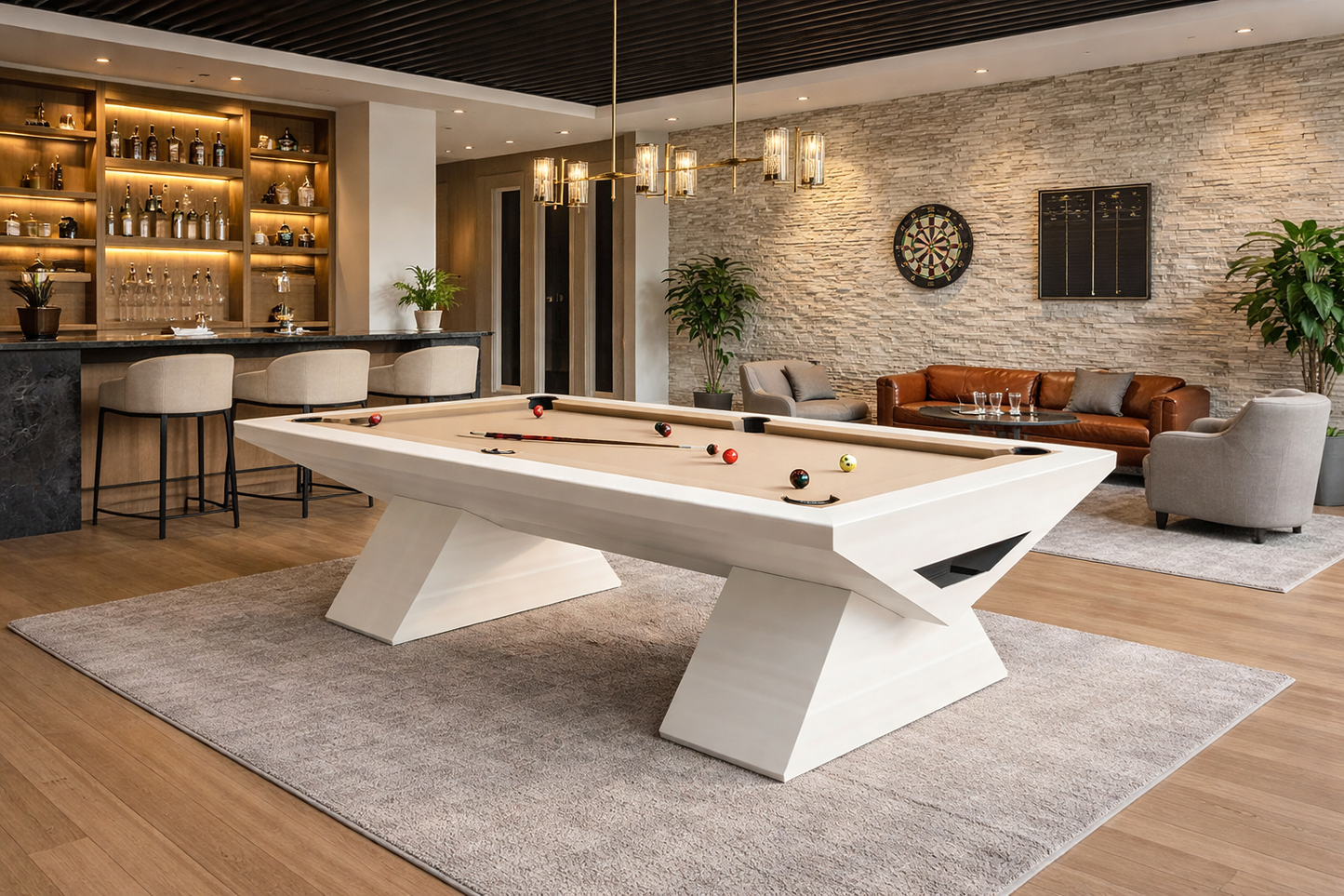 Goliath Modern Pool Table