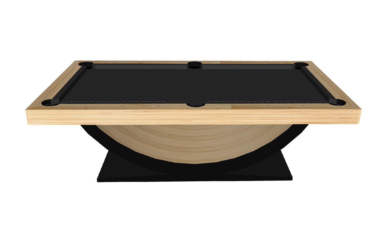 Halo Modern Pool Table Square Corners