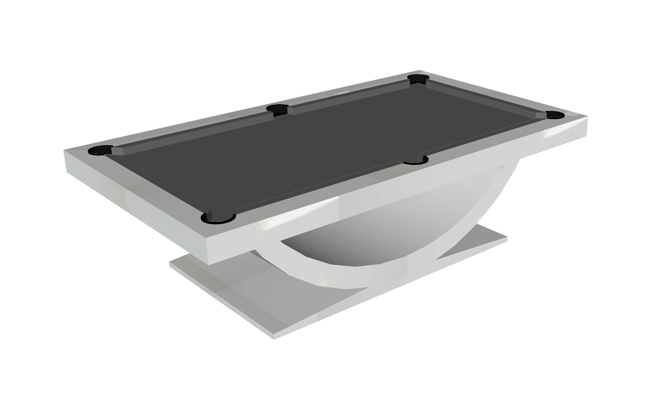 Halo Modern Pool Table Square Corners