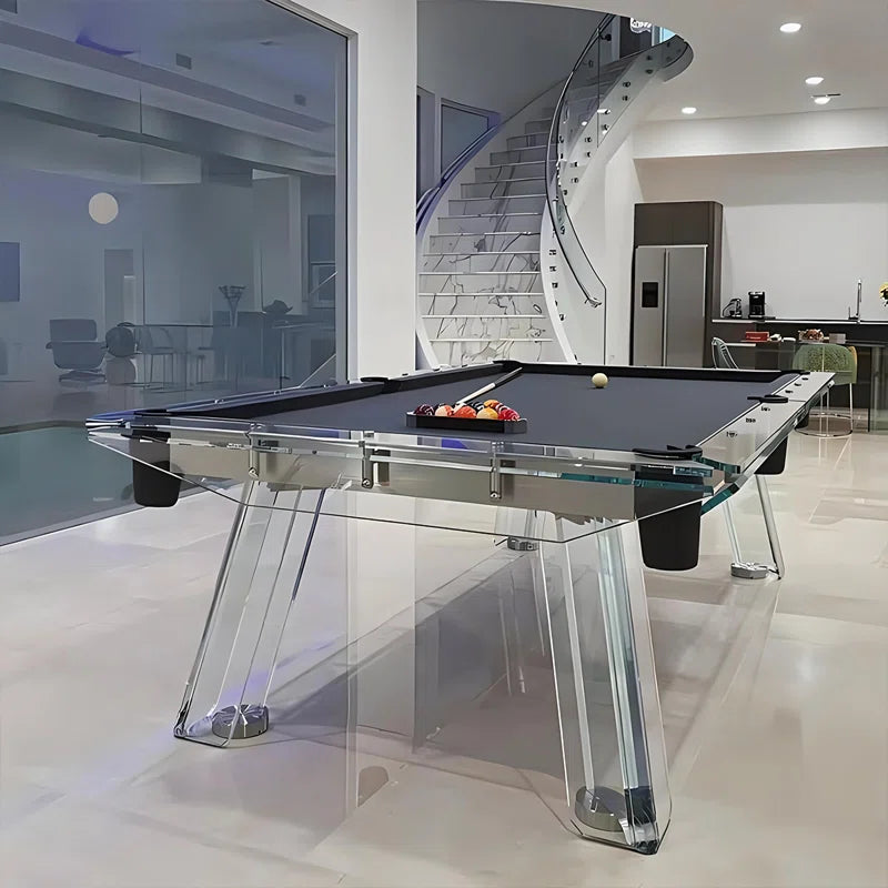 Haven Glass Modern Pool Table