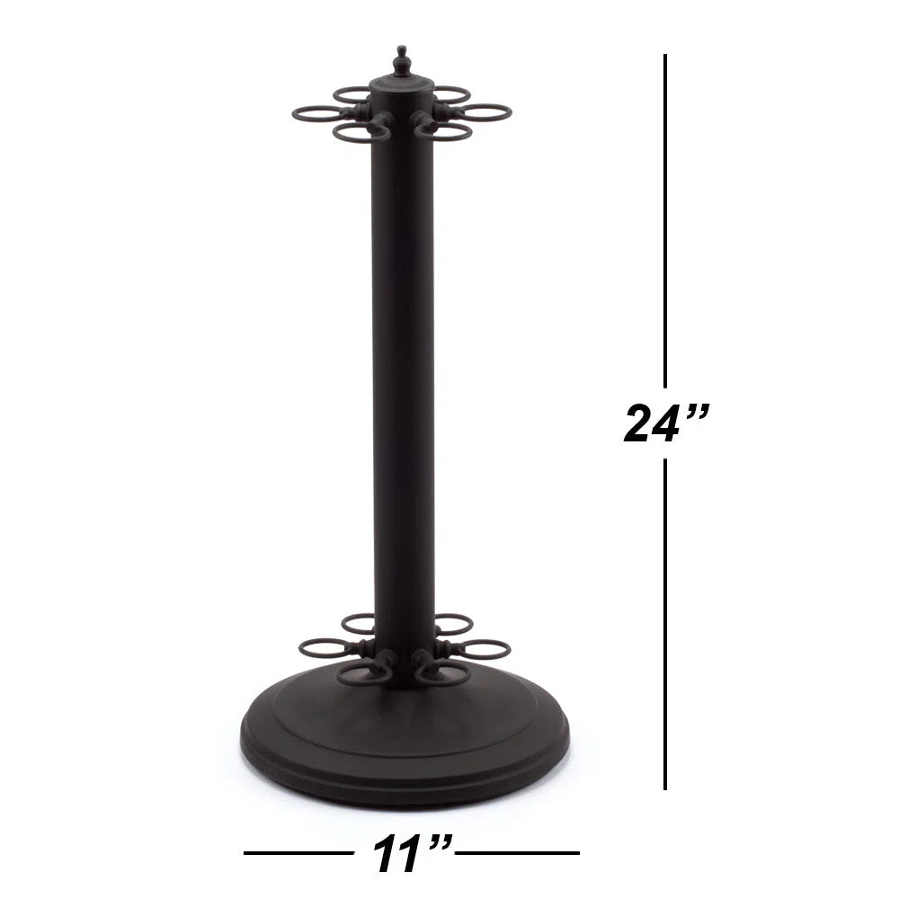Round Floor Cue Rack B1
