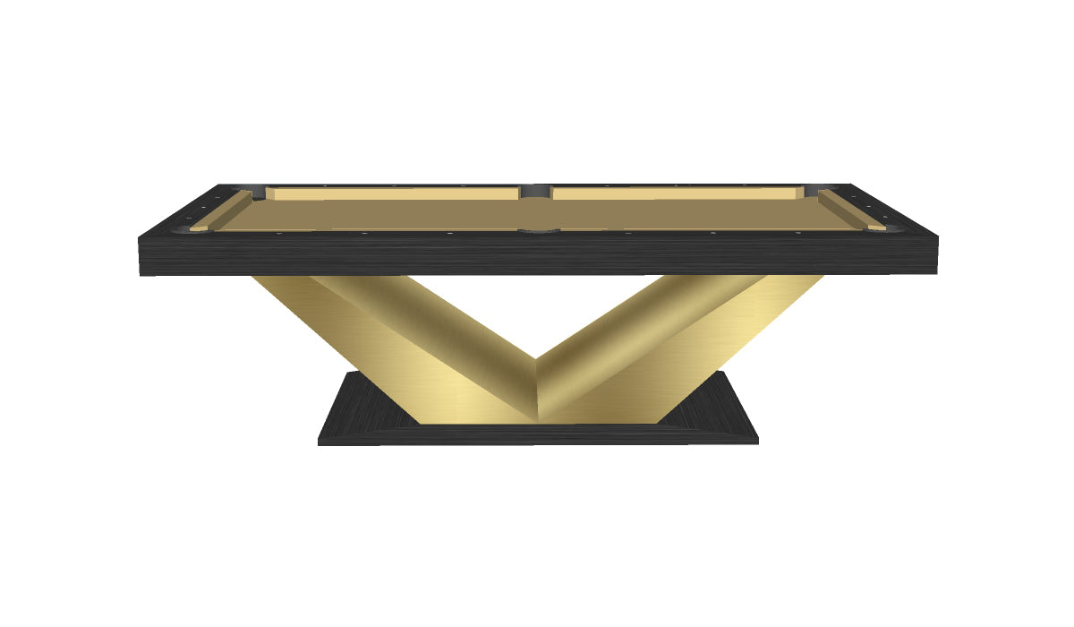 President Modern Pool Table Square Rails
