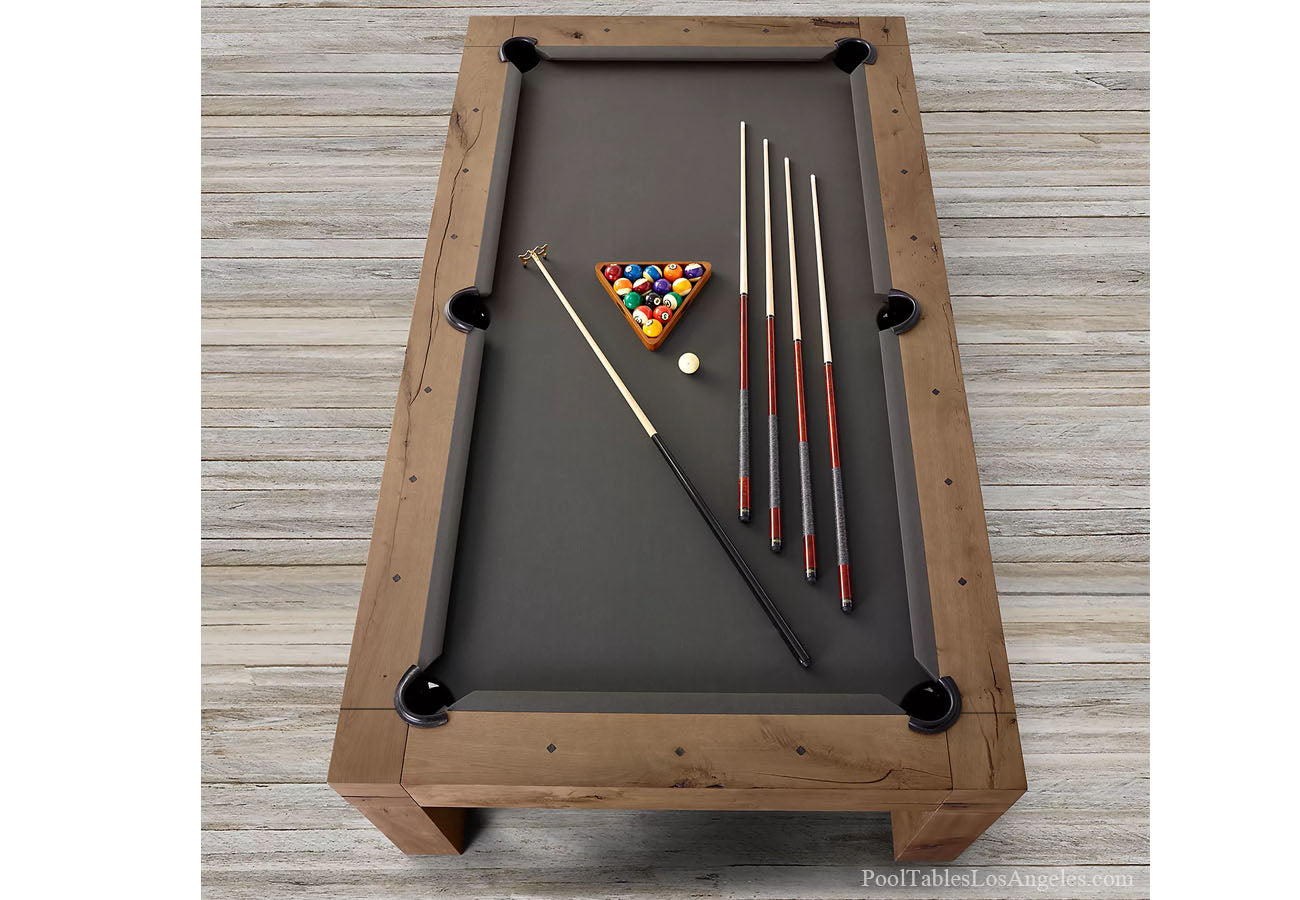 Parsons Pool Table Dry Oak