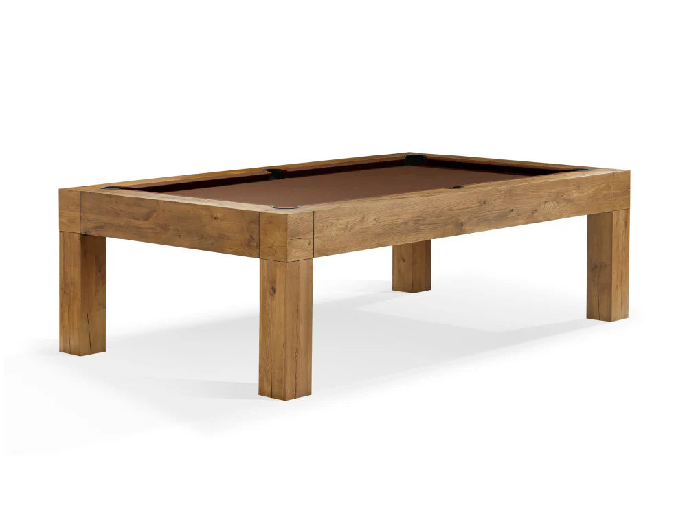 Parsons Pool Table Dry Oak