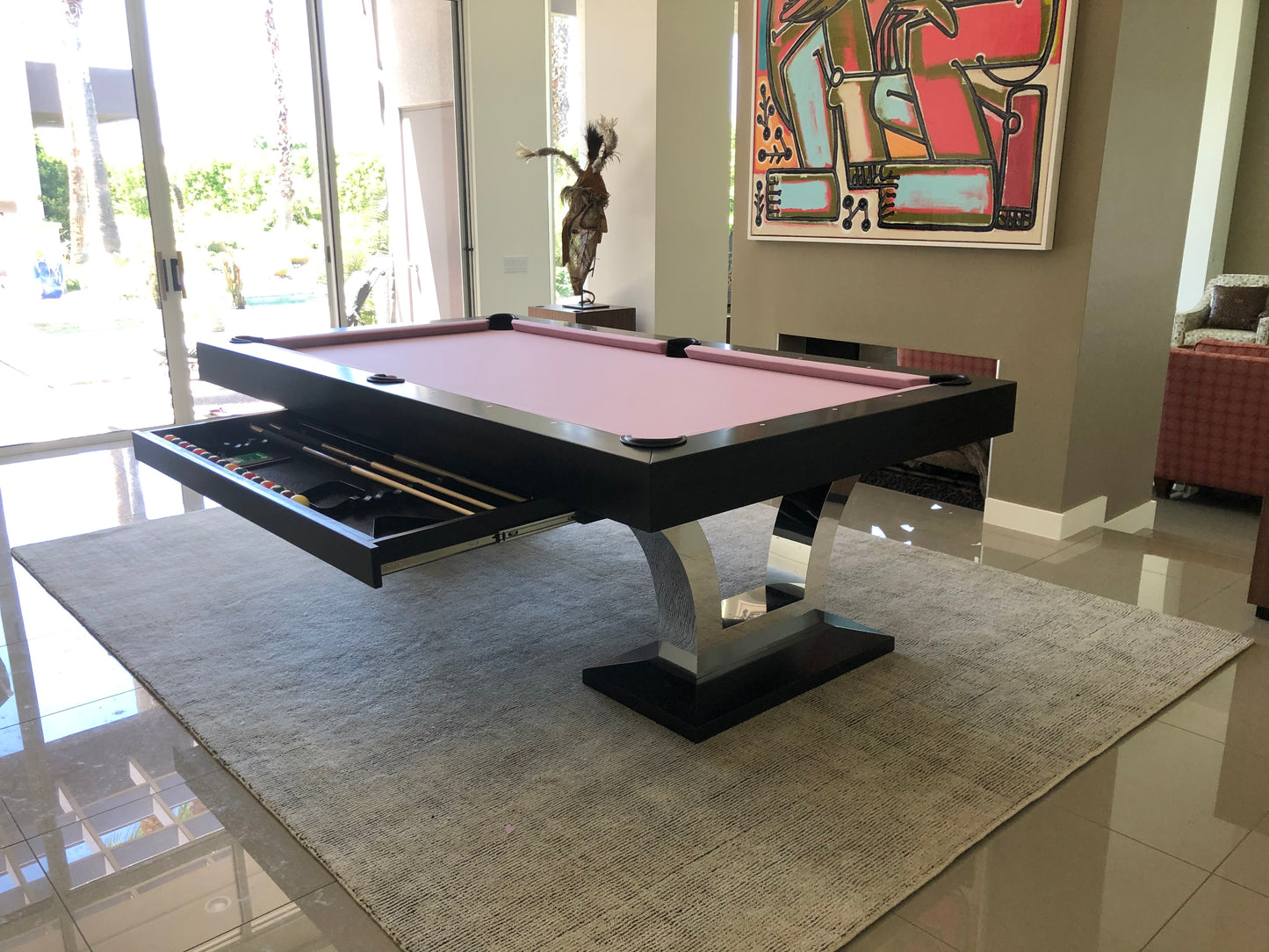 Penthouse Modern Pool Table