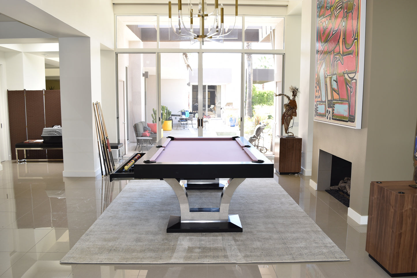 Penthouse Modern Pool Table