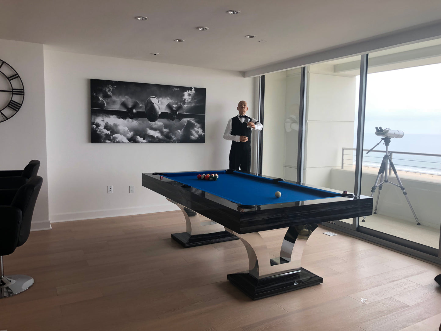 Penthouse Modern Pool Table