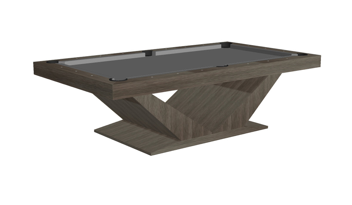 President Modern Pool Table Square Rails