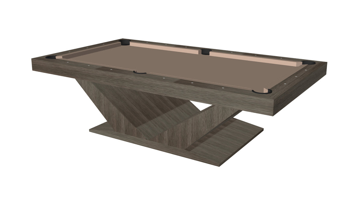 President Modern Pool Table Square Rails