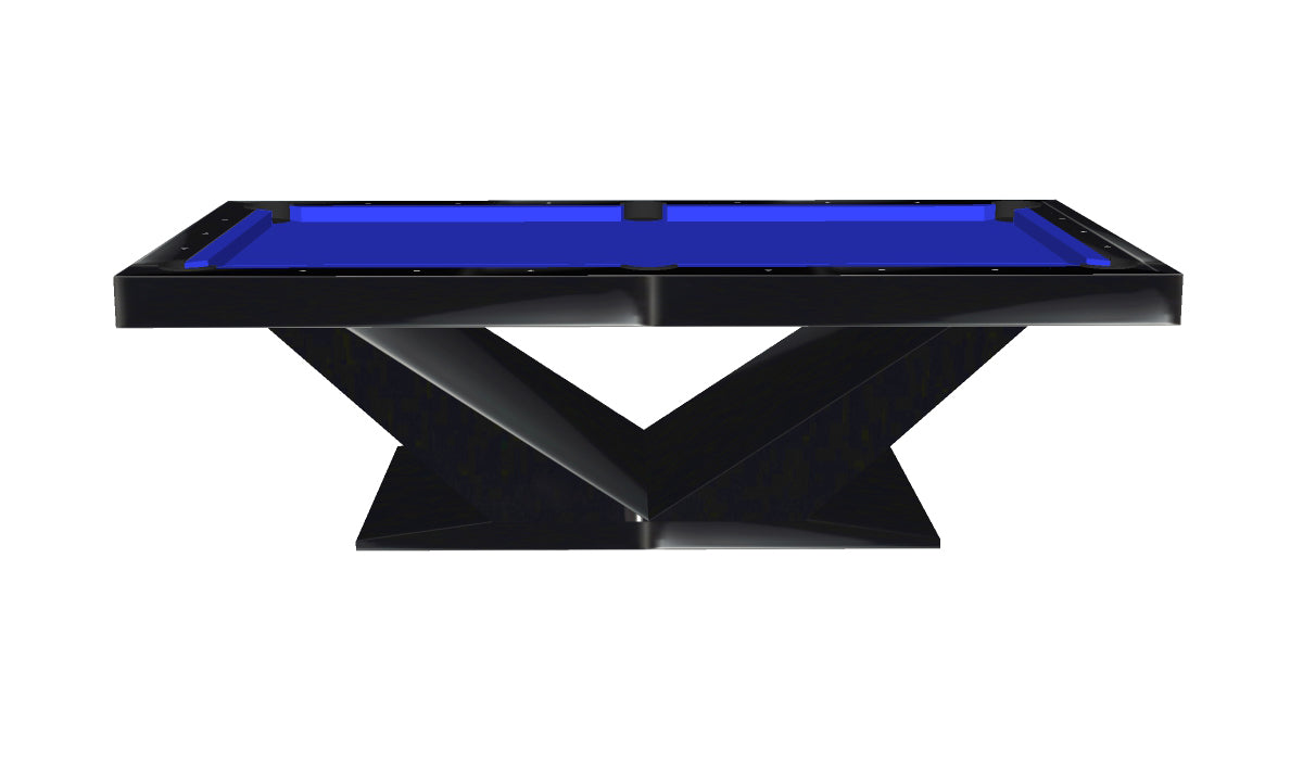 President Modern Pool Table Square Rails