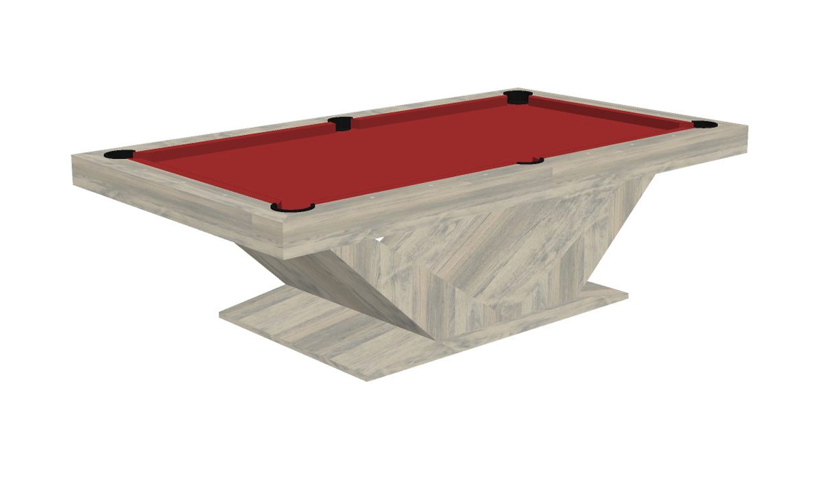 President Modern Pool Table Square Rails