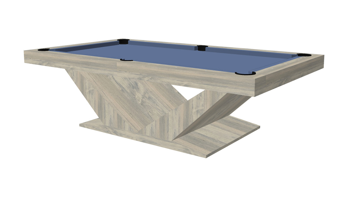 President Modern Pool Table Square Rails