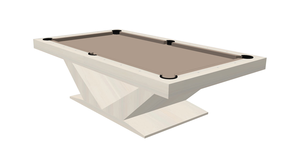 President Modern Pool Table Square Rails