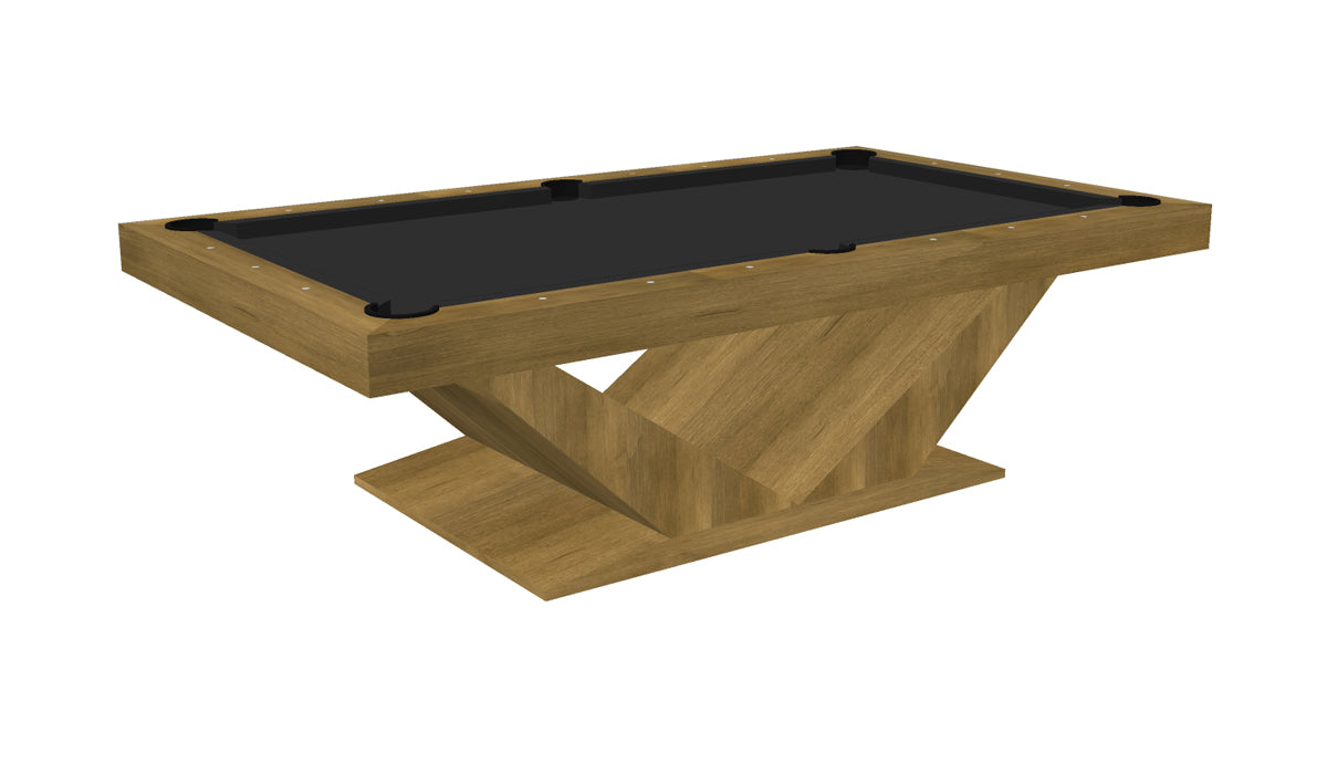 President Modern Pool Table Square Rails