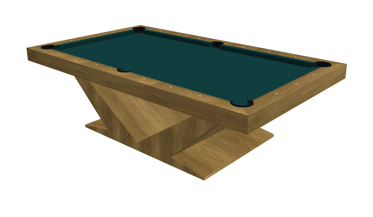 President Modern Pool Table Square Rails