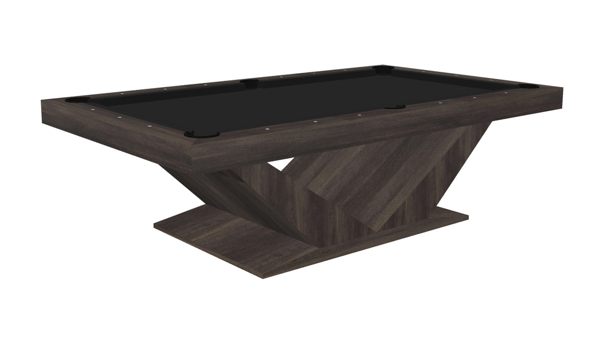 President Modern Pool Table Square Rails