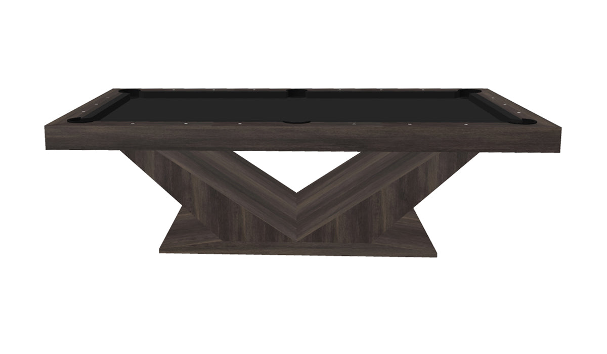 President Modern Pool Table Square Rails