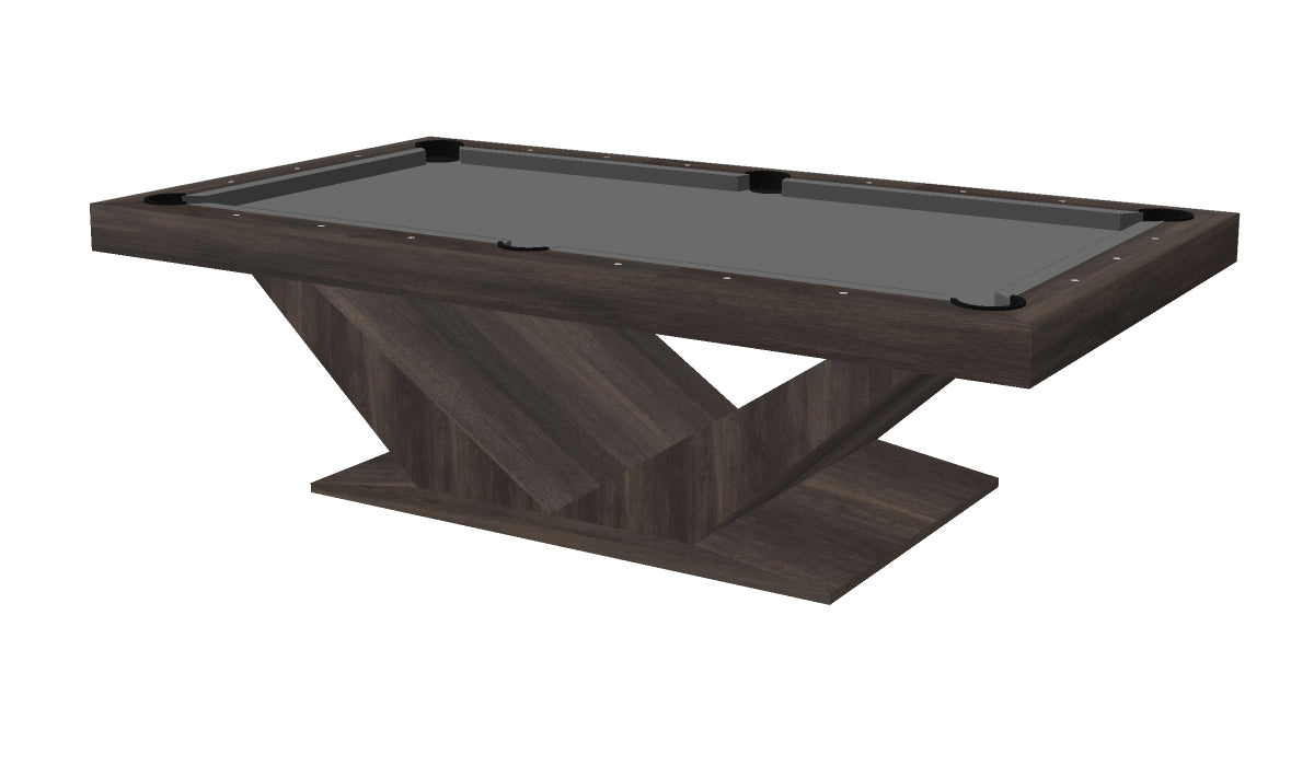 President Modern Pool Table Square Rails