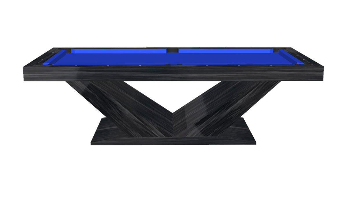 President Modern Pool Table Square Rails