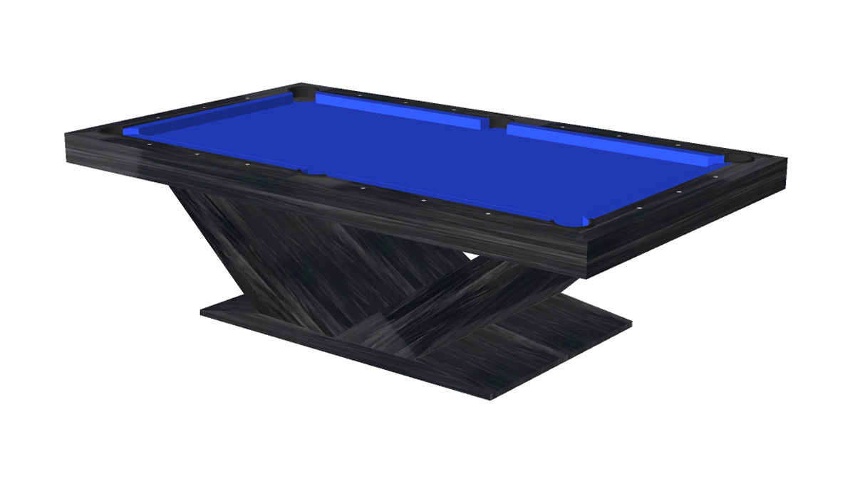 President Modern Pool Table Square Rails