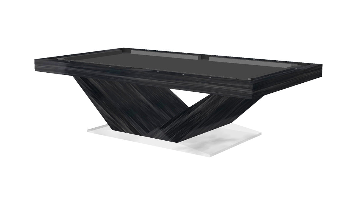 President Modern Pool Table Square Rails