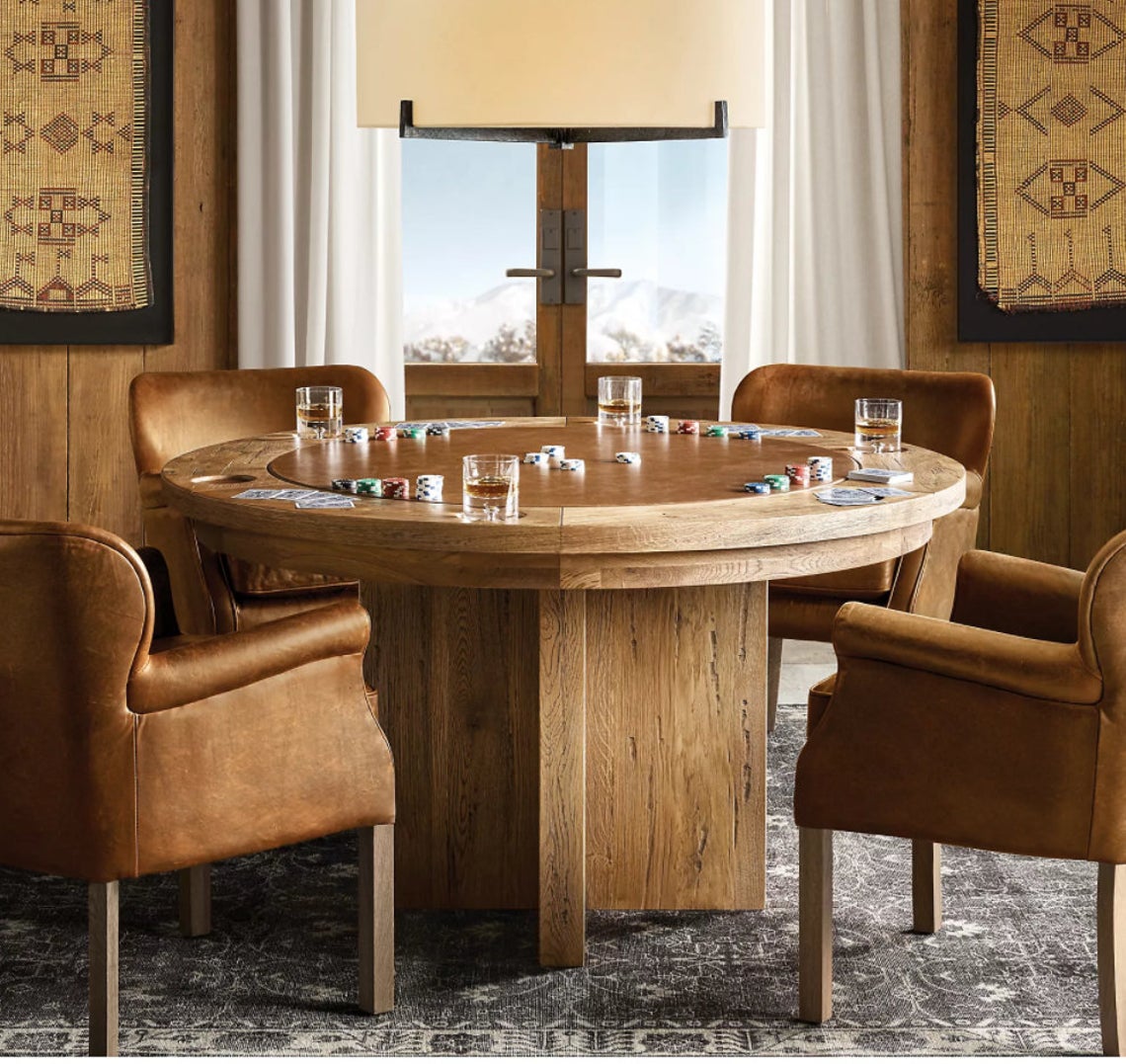 Parsons Pool Table Dry Oak