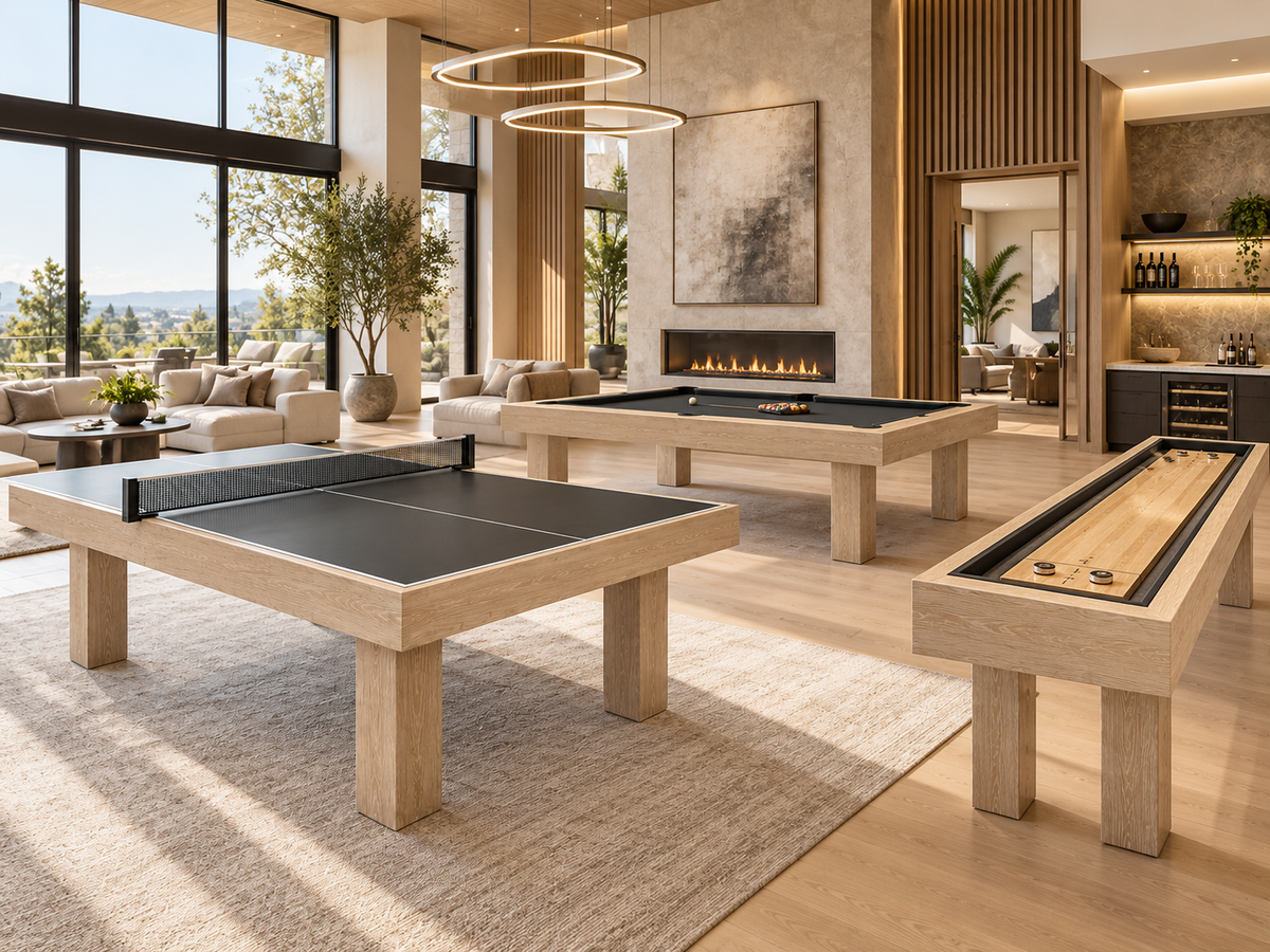 Terzo Ping Pong Table - custom modern table tennis table, view 4